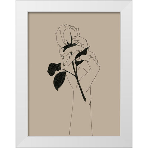 Youre the One II White Modern Wood Framed Art Print by Popp, Grace