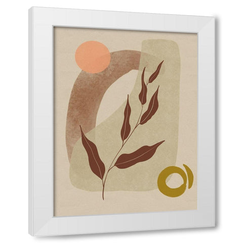 Autumn Soul I White Modern Wood Framed Art Print by Holman, Nicholas