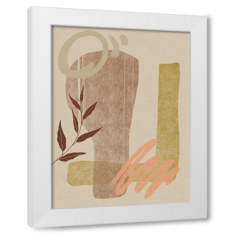 Autumn Soul II White Modern Wood Framed Art Print by Holman, Nicholas