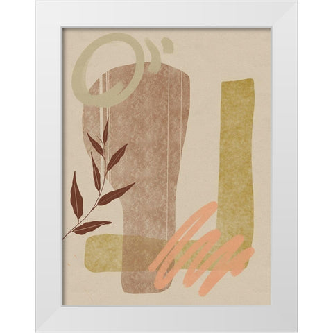 Autumn Soul II White Modern Wood Framed Art Print by Holman, Nicholas