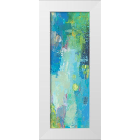 Cairn II White Modern Wood Framed Art Print by Jachimiec, Sue