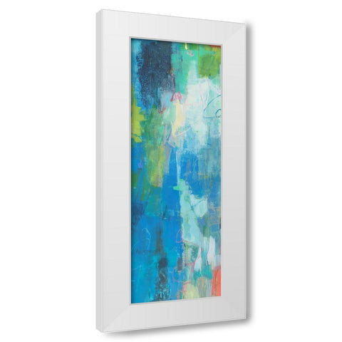 Cairn III White Modern Wood Framed Art Print by Jachimiec, Sue