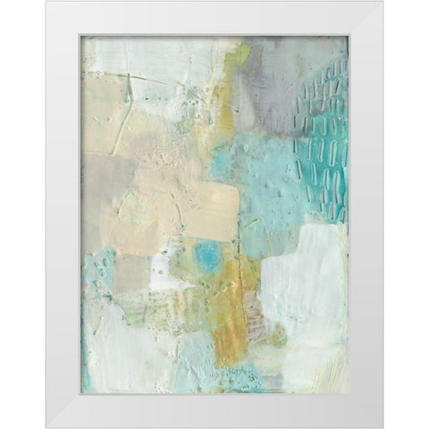 Laxe II White Modern Wood Framed Art Print by Jachimiec, Sue