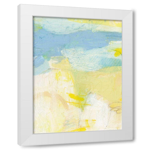 Corrie I White Modern Wood Framed Art Print by Jachimiec, Sue
