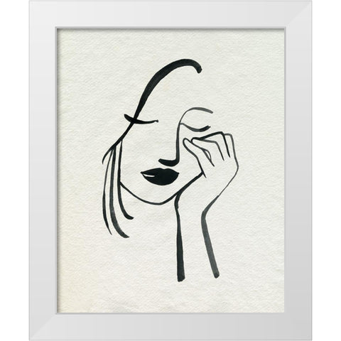 Day Dreamer II White Modern Wood Framed Art Print by Popp, Grace