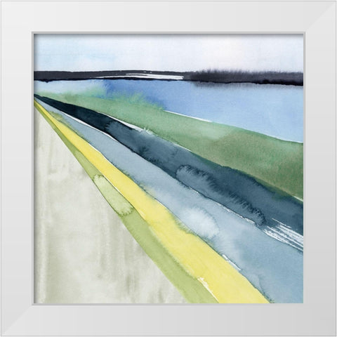 Pastel Perspective II White Modern Wood Framed Art Print by Popp, Grace