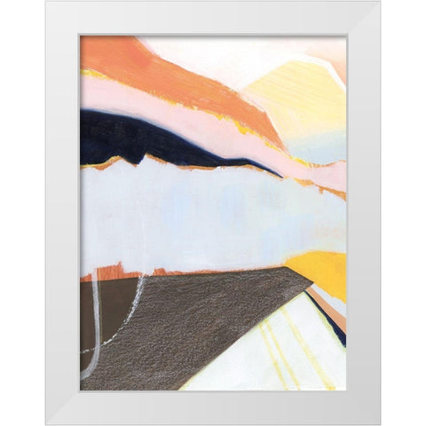 Desert Candy I White Modern Wood Framed Art Print by Popp, Grace