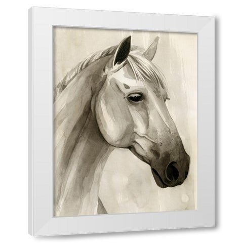 Freckled Pony II White Modern Wood Framed Art Print by Popp, Grace