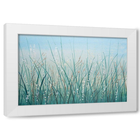 Tall Grass I White Modern Wood Framed Art Print by OToole, Tim