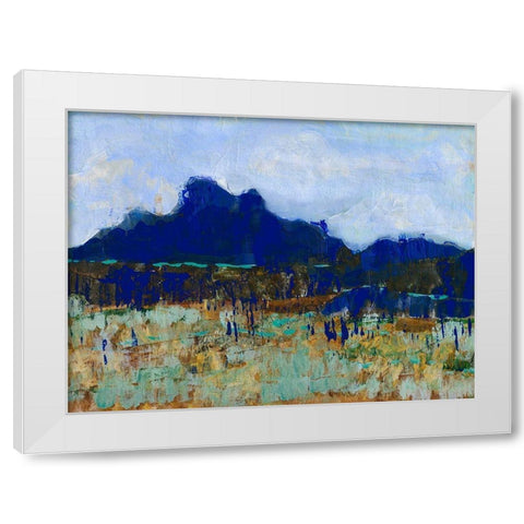 Altiplano I White Modern Wood Framed Art Print by Fagalde, Jarman