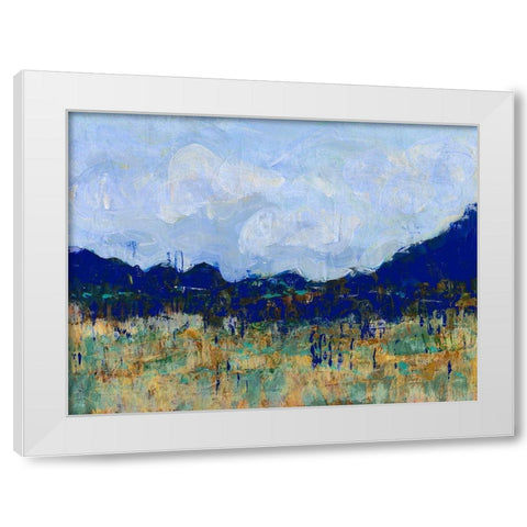 Altiplano II White Modern Wood Framed Art Print by Fagalde, Jarman