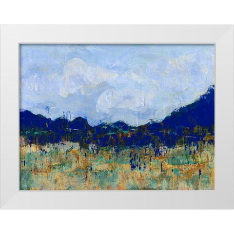 Altiplano II White Modern Wood Framed Art Print by Fagalde, Jarman