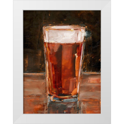 Another Round I White Modern Wood Framed Art Print by Harper, Ethan