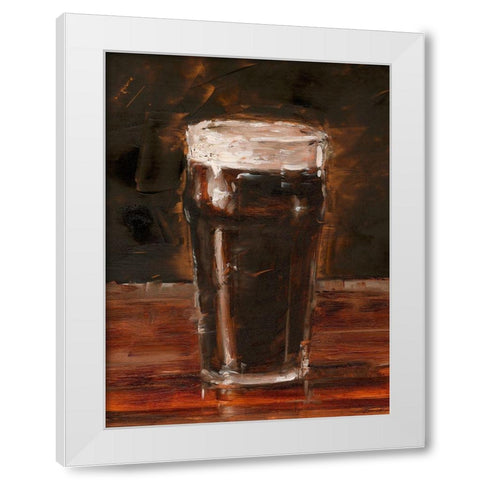 Another Round III White Modern Wood Framed Art Print by Harper, Ethan