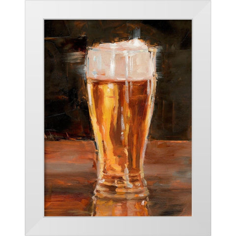 Another Round IV White Modern Wood Framed Art Print by Harper, Ethan