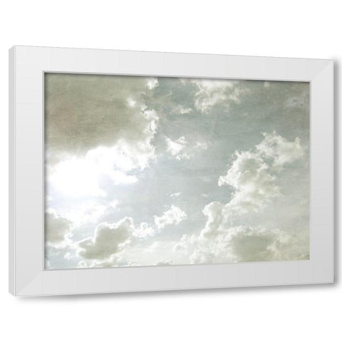 Sky Scrapers I White Modern Wood Framed Art Print by Chandler, Sharon