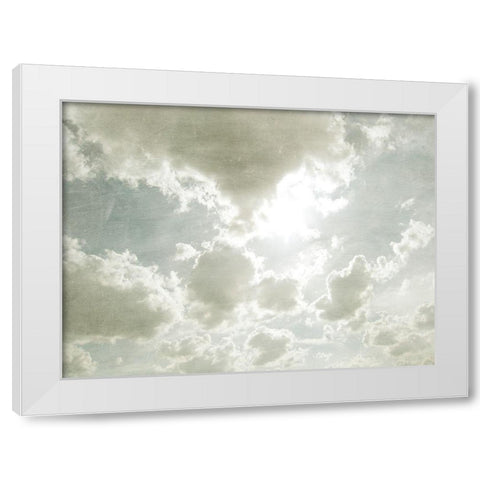Sky Scrapers II White Modern Wood Framed Art Print by Chandler, Sharon