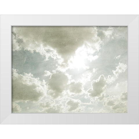 Sky Scrapers II White Modern Wood Framed Art Print by Chandler, Sharon