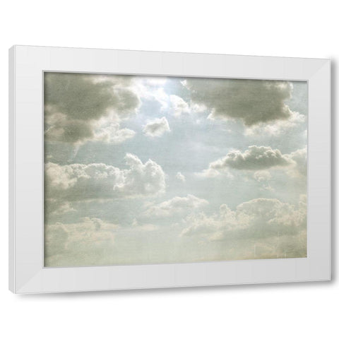 Sky Scrapers III White Modern Wood Framed Art Print by Chandler, Sharon