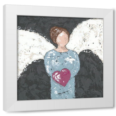 Eternal II White Modern Wood Framed Art Print by Reynolds, Jade