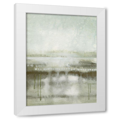 Wandering Terrain II White Modern Wood Framed Art Print by Popp, Grace