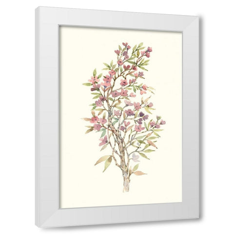 Twig Study I White Modern Wood Framed Art Print by OToole, Tim