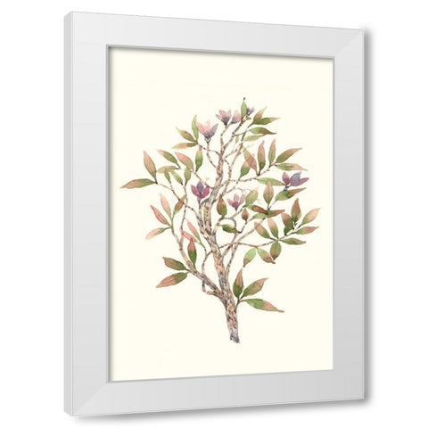 Twig Study II White Modern Wood Framed Art Print by OToole, Tim