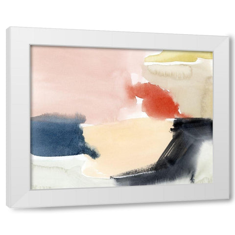 Watercolor Playground II White Modern Wood Framed Art Print by Popp, Grace