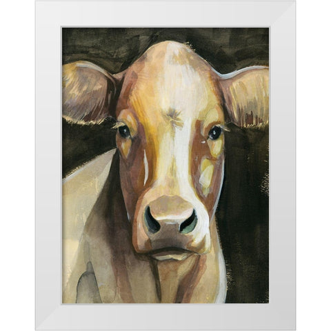 Sweet Eyes II White Modern Wood Framed Art Print by Popp, Grace