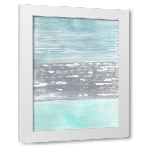 Hydrusphere I White Modern Wood Framed Art Print by Lam, Vanna