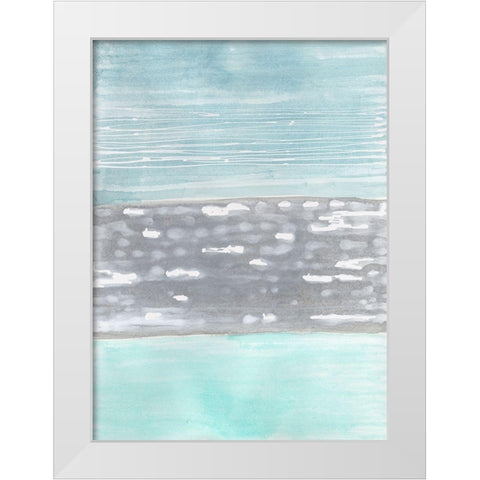 Hydrusphere I White Modern Wood Framed Art Print by Lam, Vanna