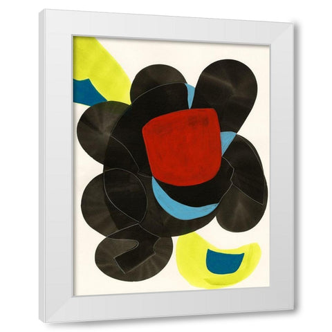 Barcelona II White Modern Wood Framed Art Print by Fuchs, Jodi