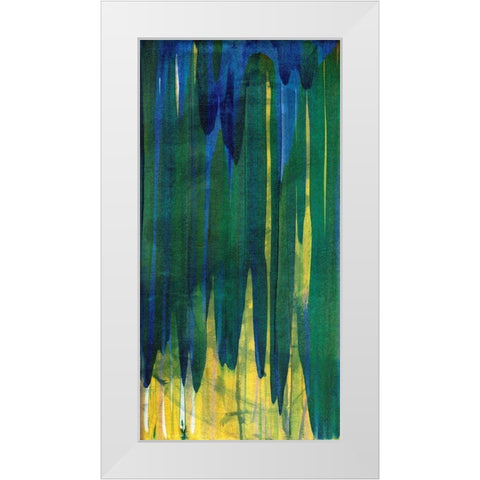 Tropicalia Abstract I White Modern Wood Framed Art Print by Fuchs, Jodi