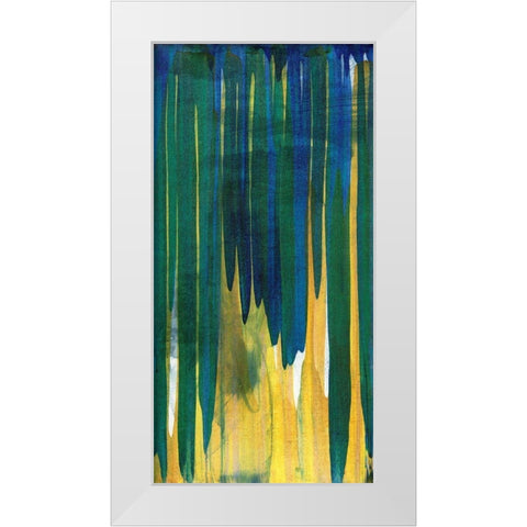 Tropicalia Abstract II White Modern Wood Framed Art Print by Fuchs, Jodi