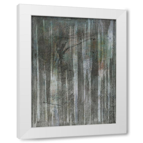 Birch Forest Abstracts II White Modern Wood Framed Art Print by Fuchs, Jodi