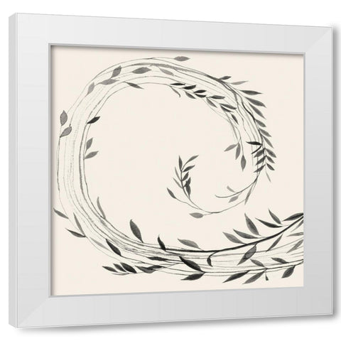 Crown of Vines II White Modern Wood Framed Art Print by Popp, Grace