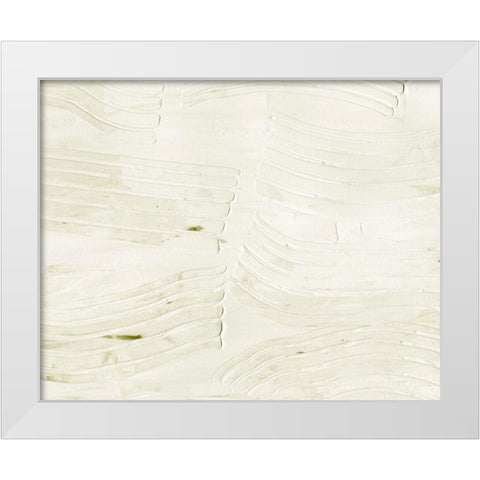 Roll Crossing I White Modern Wood Framed Art Print by Wang, Melissa