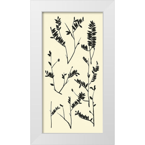 Feeling Wild I White Modern Wood Framed Art Print by Wang, Melissa