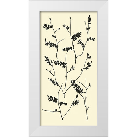 Feeling Wild II White Modern Wood Framed Art Print by Wang, Melissa