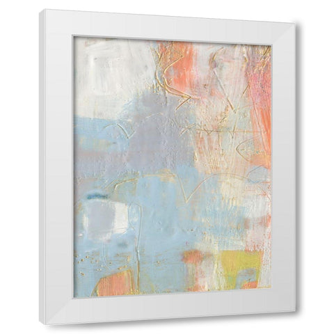 Cully II White Modern Wood Framed Art Print by Jachimiec, Sue
