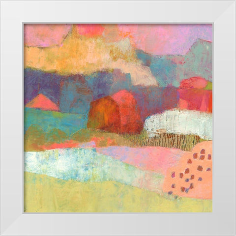 Gramercy II White Modern Wood Framed Art Print by Jachimiec, Sue