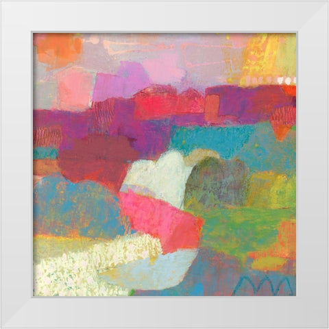 Gramercy IV White Modern Wood Framed Art Print by Jachimiec, Sue