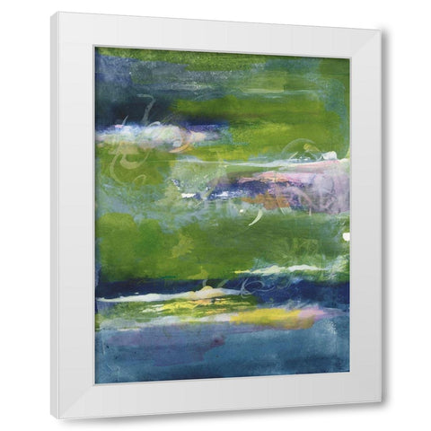 Bales of Color I White Modern Wood Framed Art Print by Combs, Joyce