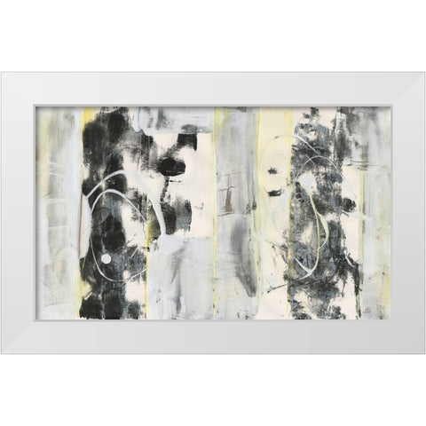 Standing Tall I White Modern Wood Framed Art Print by Combs, Joyce