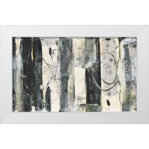 Standing Tall II White Modern Wood Framed Art Print by Combs, Joyce