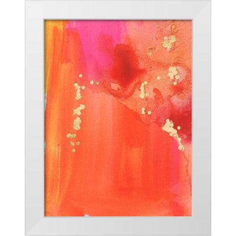 Mythological II White Modern Wood Framed Art Print by Combs, Joyce