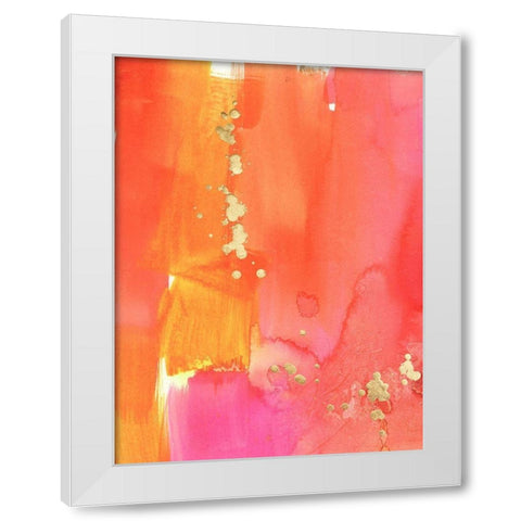 Mythological III White Modern Wood Framed Art Print by Combs, Joyce