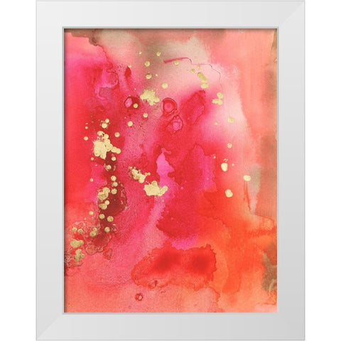 Mythological IV White Modern Wood Framed Art Print by Combs, Joyce