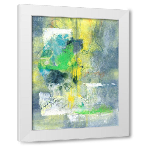 Sweet Things II White Modern Wood Framed Art Print by Combs, Joyce