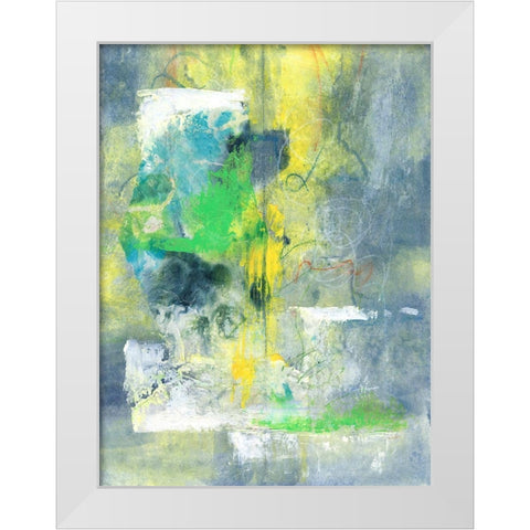 Sweet Things II White Modern Wood Framed Art Print by Combs, Joyce